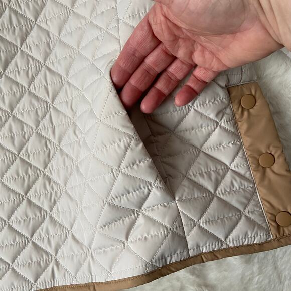 Lands’ End Quilted Puffer Pullover - Picture 3 of 7